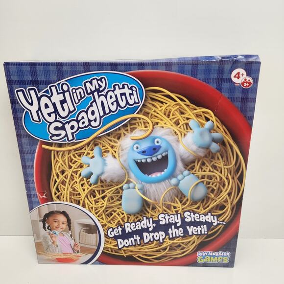Yeti in My Spaghetti Kids Board Game Perfect for Family Game Night Ages 4+ NEW - Picture 1 of 8